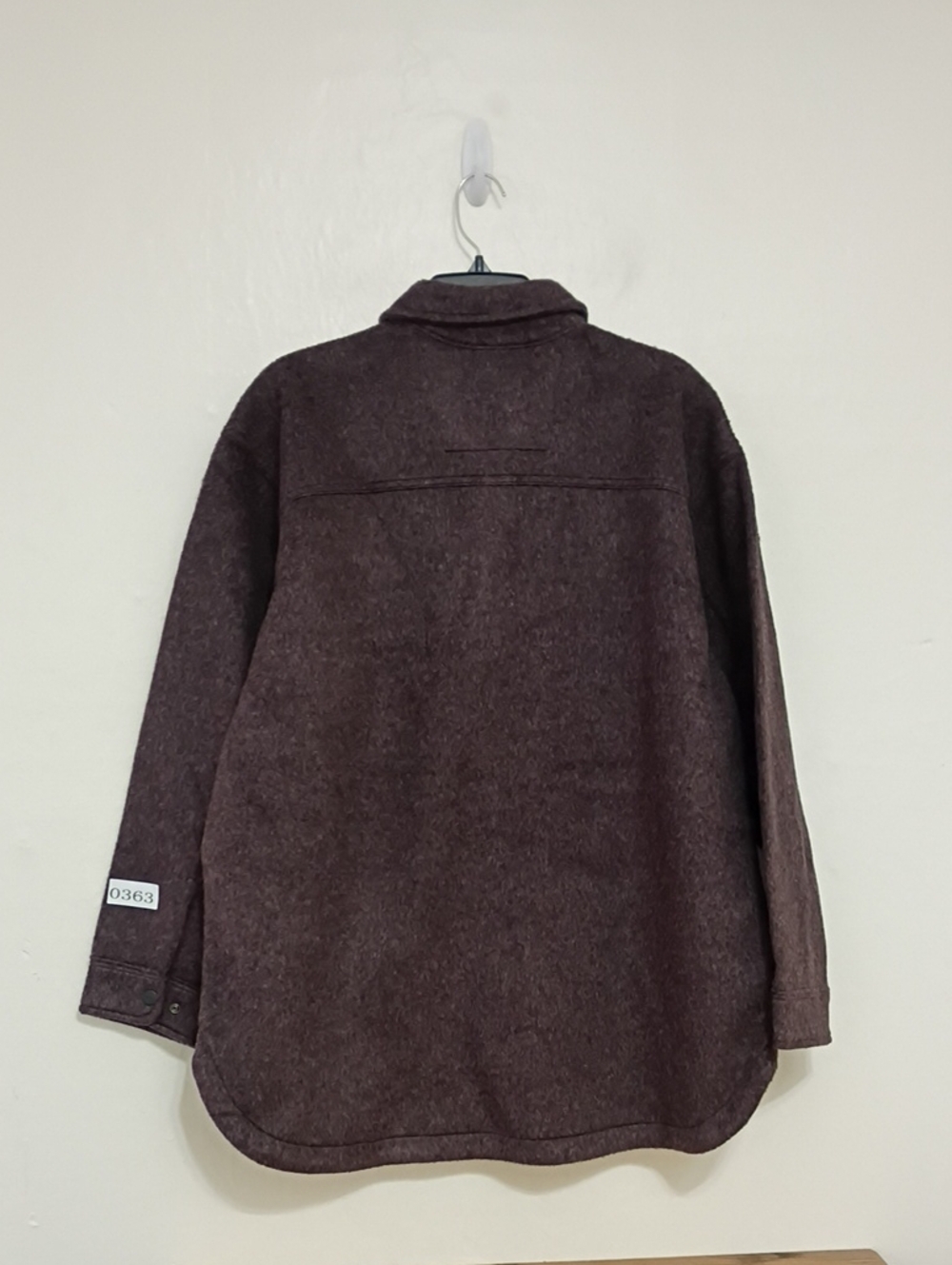 Carhartt Loose Fit Snap Button Front Fleece Shirt Jacket Size XL 16-18 NWOT - Picture 3 of 11